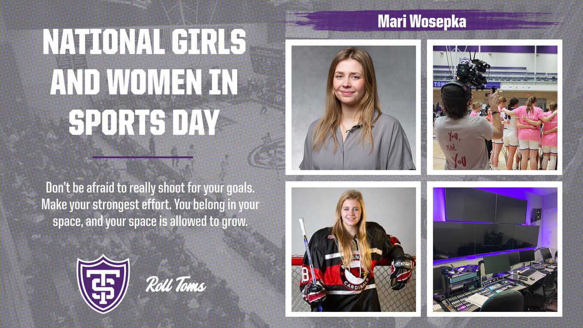 Production coordinator @MWosepka18 shares some sage advice on #NGWSD 

#RollToms