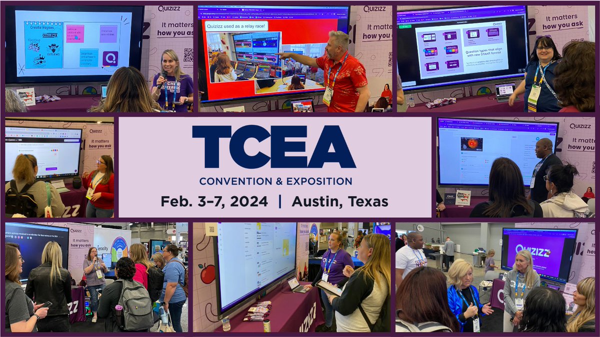 KyleNiemis's tweet photo. And that's a wrap on #TCEA24! ✅ 

I'm once again so grateful for our Quizizz community! HUGE thank you to everyone tagged below for hanging with us and spreading the @quizizz  love! We appreciate you more than you know! 😀

#youcanwithquizizz #quizizz @tcea #tcea https://t.co/9UqkI37ZWR