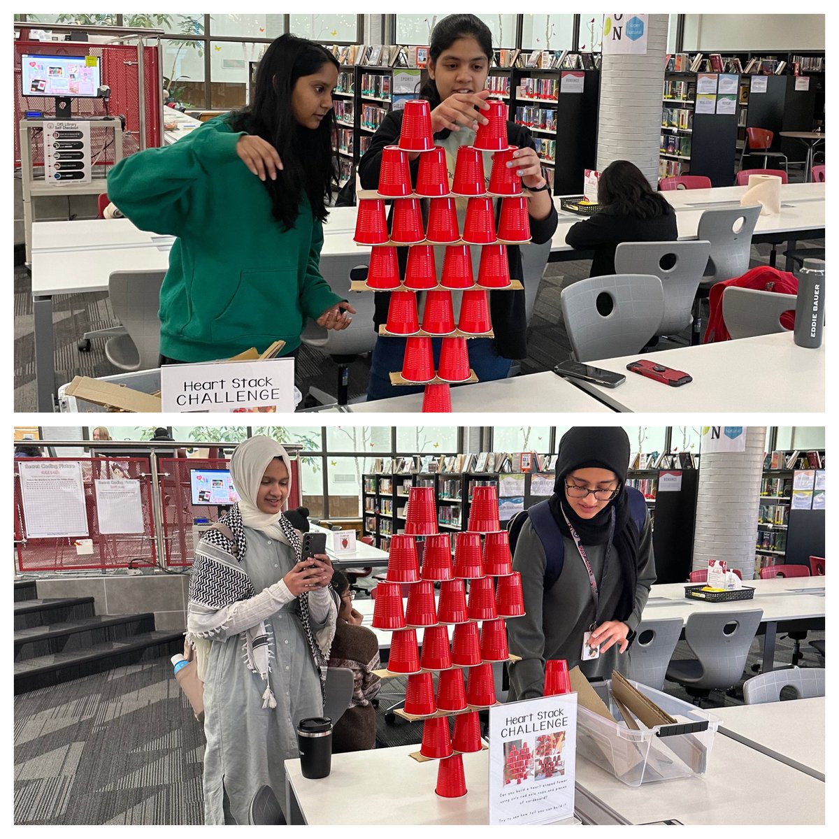Coppell HS Library (@coppellhslib) on Twitter photo Accepting the February Makerspace challenge! #CHSReads #CHSEmbracetheJourney #CISDLib <a href="/CoppellHigh/">🏫 Coppell High School 📚</a> <a href="/cisdlib/">Coppell ISD Libraries</a> Accepting the February Makerspace challenge! #CHSReads #CHSEmbracetheJourney #CISDLib <a href="/CoppellHigh/">🏫 Coppell High School 📚</a> <a href="/cisdlib/">Coppell ISD Libraries</a>