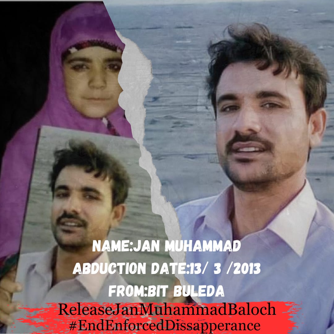 ArslanB44097290's tweet photo. #ReleaseJanMuhammad
#StopBalochGenocide
#StopBalochStudentGenocide https://t.co/L9YbOZwWiB