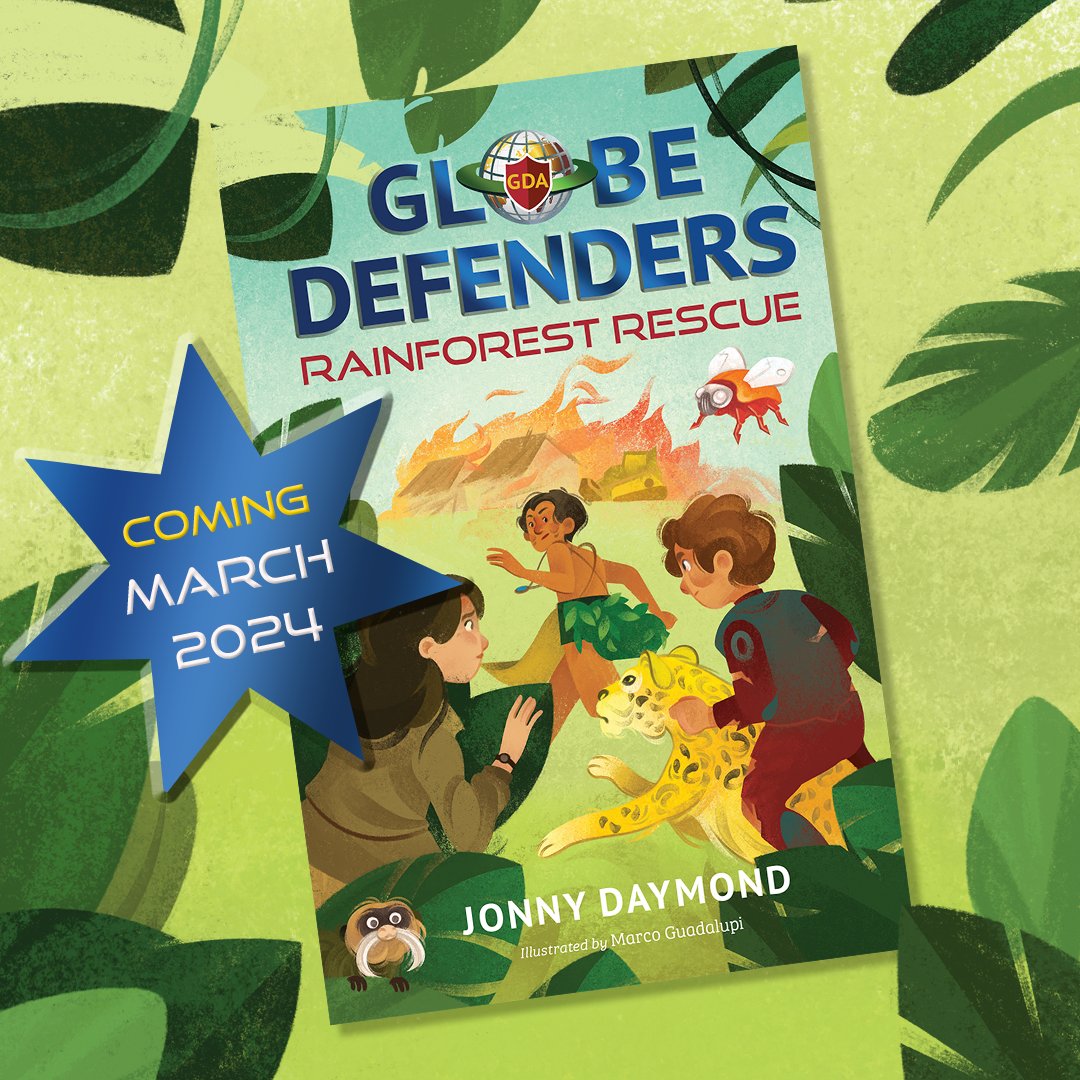 Win copies to review! #GlobeDefenders is an exciting eco-adventure by Jonny Daymond 🌿 Apply to review 👉 rebrand.ly/ncv3mia ⏰ 23 Feb #RainforestRescue @NFPublishingUK