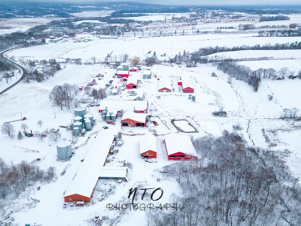 Newtrailss's tweet photo. Local Family owned farm. Port Williams, Nova Scotia. #annapolisvalley #winter #red #explorecanada #novascotia #halifaxnouse #canada #Novascotia #atlstorm #farmer #farmlife https://t.co/ZiV4TPAaAr