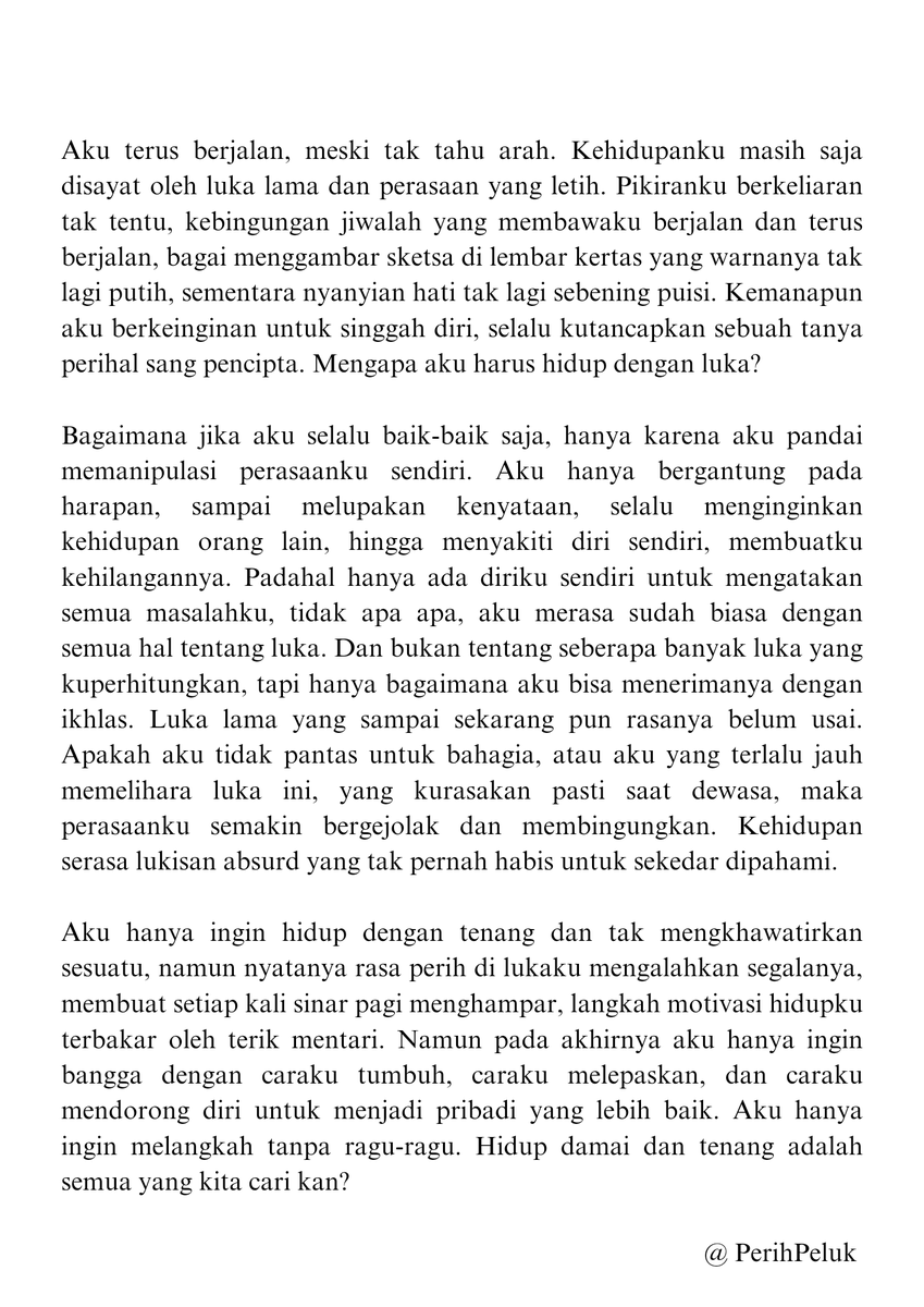 PerihPeluk's tweet photo. Luka Yang Belum Usai https://t.co/AQGUBppaHd