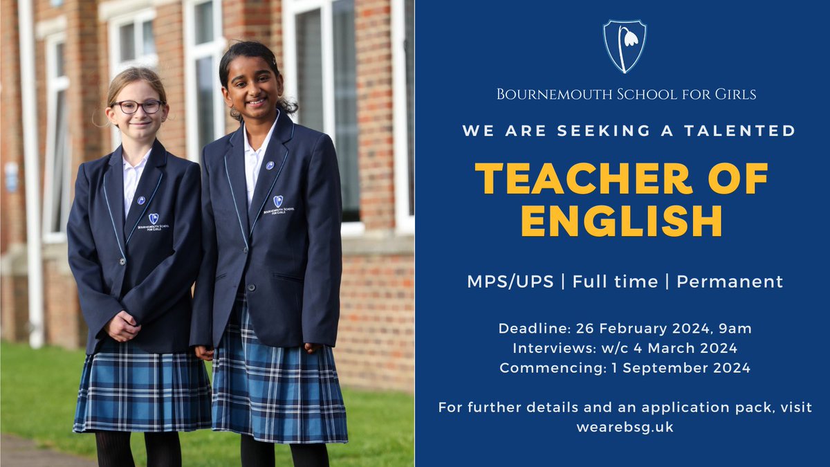 Bournemouth School for Girls tweet media