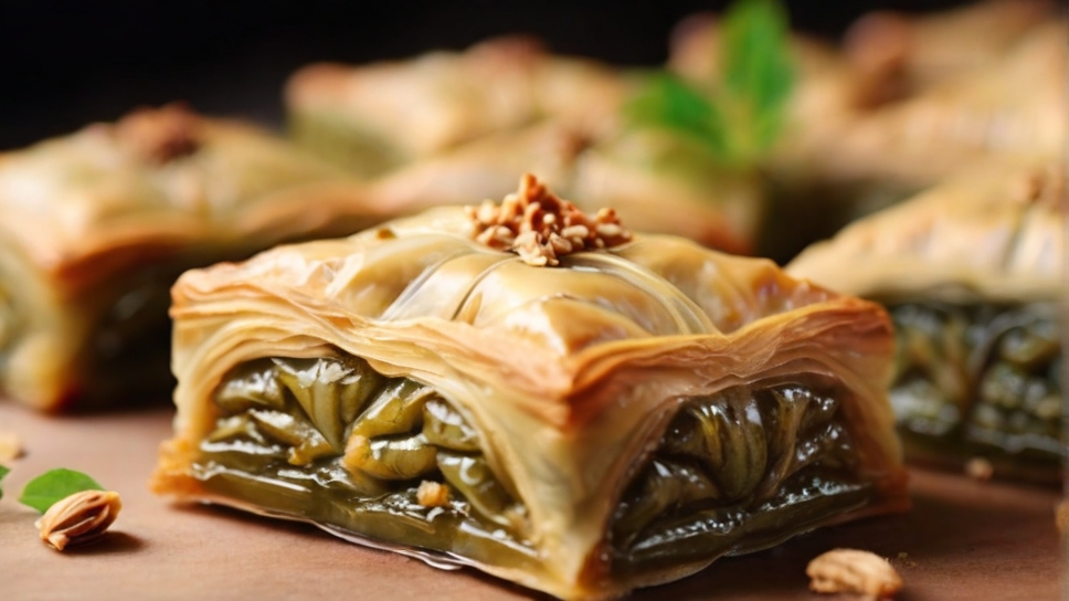 "Honeyed Harmony: The Art of Baklava"
.
.
.
#baklava #baklavatreat #desserttime #yumsweets #middleeasternfood #trysomethingnew #foodiefinds #foodporn #foodgasm #sweettooth #pastries #pastrylove #deliciousfood #nomnom