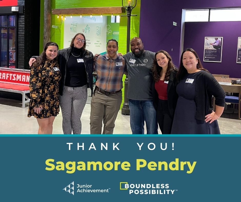 We had an amazing time hosting our friends from Sagamore Pendry Hotels in JA Finance Park last Friday! Many thanks for generously sharing your time and expertise with students from Baltimore County Public Schools! #SagamorePendryBaltimore #TeamBCPS #JACM #VolunteerOpportunity