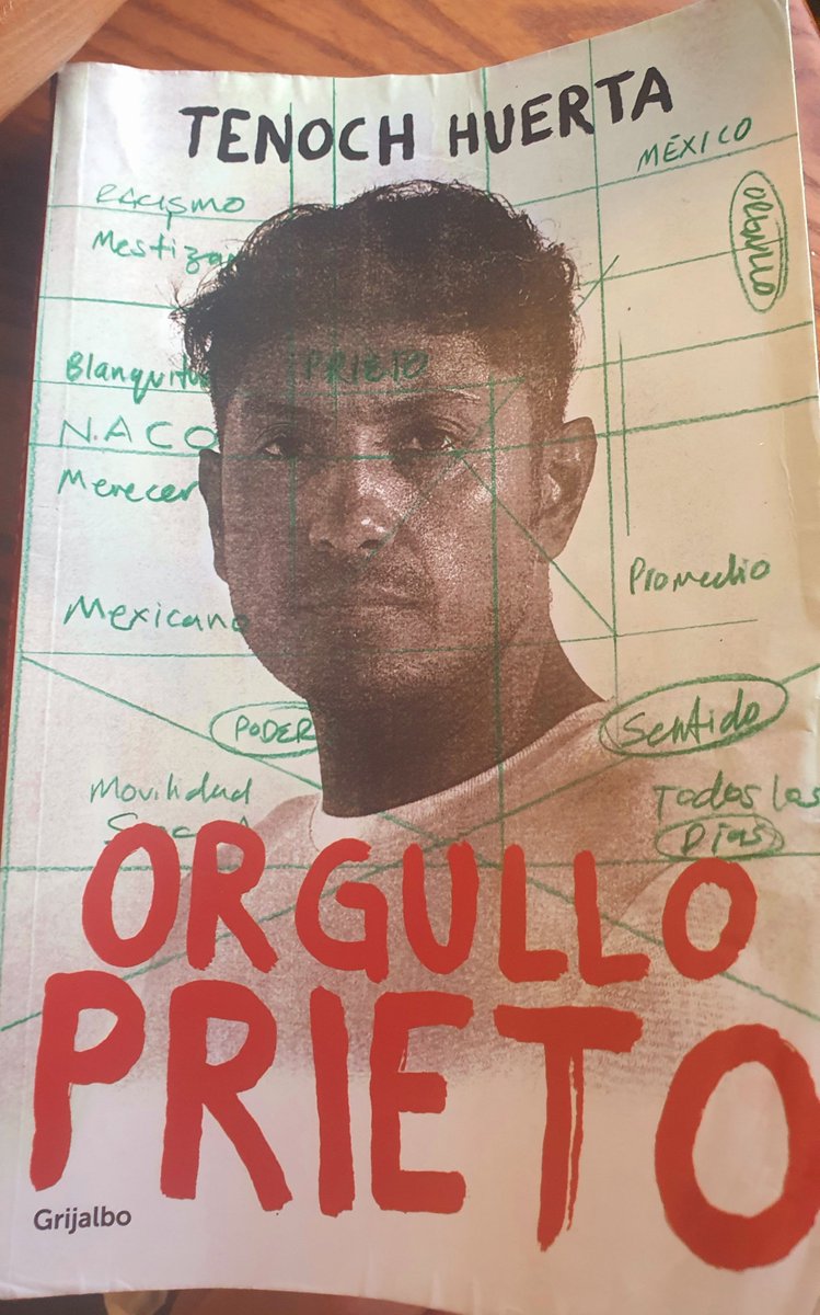 Tenoch Huerta is my celebrity crush 💁🏽‍♀️ He is a superb actor in two languages. He advocates for representation and equity. His book, Orgullo Prieto, tells us about what it's like to grow up in Mexico as a man with deep brown skin. #RaceEqualityWeek