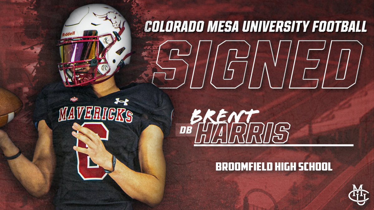 Colorado Mesa Football (@cmumavsfootball) on Twitter photo 𝐖𝐞𝐥𝐜𝐨𝐦𝐞 <a href="/BrentHarris0/">Brent Harris</a> 𝐭𝐨 𝐭𝐡𝐞 #MavNation
✍️ Brent Harris
🏈 Defensive Back
🔄 Broomfield High School
📍 Broomfield, Colorado
#NSD24 x #MavUp x #RumbleMavs 𝐖𝐞𝐥𝐜𝐨𝐦𝐞 <a href="/BrentHarris0/">Brent Harris</a> 𝐭𝐨 𝐭𝐡𝐞 #MavNation
✍️ Brent Harris
🏈 Defensive Back
🔄 Broomfield High School
📍 Broomfield, Colorado
#NSD24 x #MavUp x #RumbleMavs