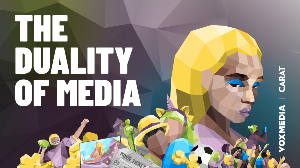 Carat’s latest report, The Duality of Media in partnership with <a href="/voxmedia/">Vox Media</a> explores the current state of consumer well-being, the shifts in social media dynamics, and what today’s consumers expect from media. Download the report today: info.carat.com/duality_of_med…