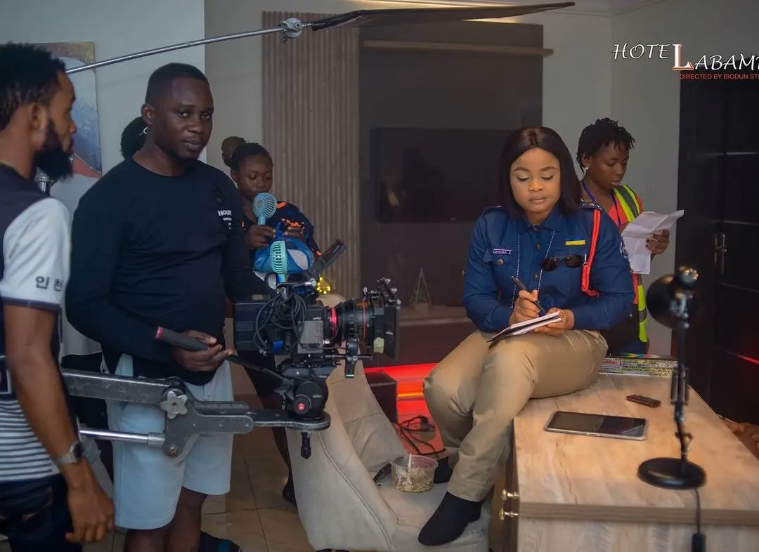 cinemaxng's tweet photo. Drama, Secrets, Murder….
Hotel Lambaba is coming to Prime Video.

Executive Producer @LadyLaide
Director @BiodunStephenO

Distributed by @cinemaxng

#hotellabamba #hotellabambathemovie #cinemaxng #cinemaxdistribution #PrimeVideoNaija https://t.co/iNfbh49IQh