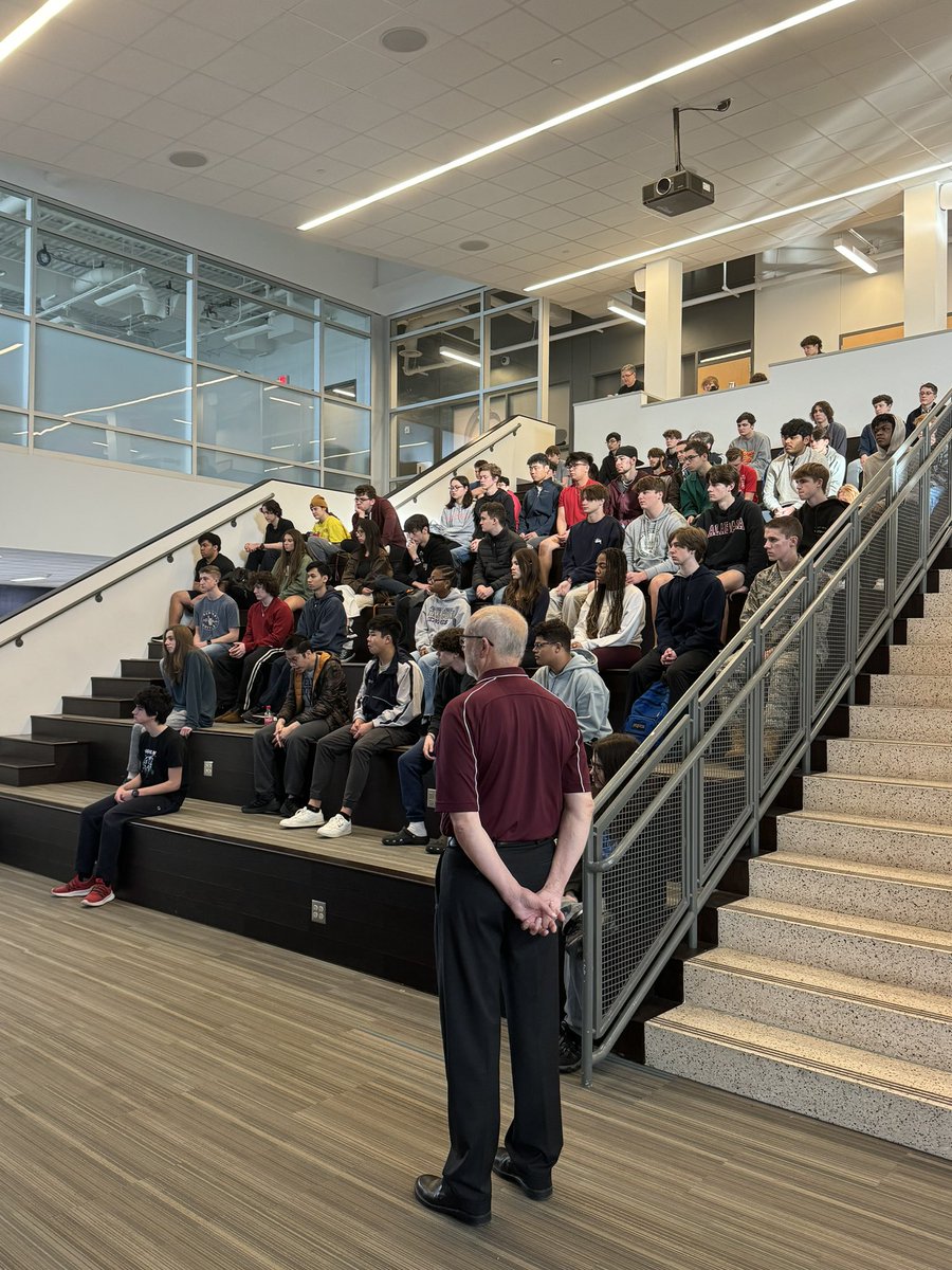 KellerISD_CTE's tweet photo. Starting the morning off right with the Texas A&amp;M Engineering Academies presenting to our students here at the Keller Center for Advanced Learning! WHOOP!!! #CTEinKISD https://t.co/Ijb4LdNHW5