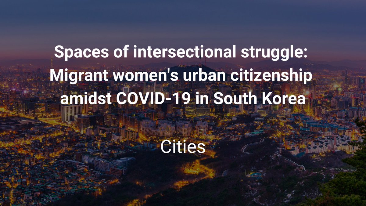 LSE Geography & Environment (@lsegeography) on Twitter photo 💡 Spotlighting research by Martina Vittoria Sottini, PhD candidate in Human Geography and Urban Studies.  
 
'Spaces of intersectional struggle: Migrant women's urban citizenship amidst COVID-19 in South Korea' 🇰🇷
🔴 zurl.co/AcP2 💡 Spotlighting research by Martina Vittoria Sottini, PhD candidate in Human Geography and Urban Studies.  
 
'Spaces of intersectional struggle: Migrant women's urban citizenship amidst COVID-19 in South Korea' 🇰🇷
🔴 zurl.co/AcP2