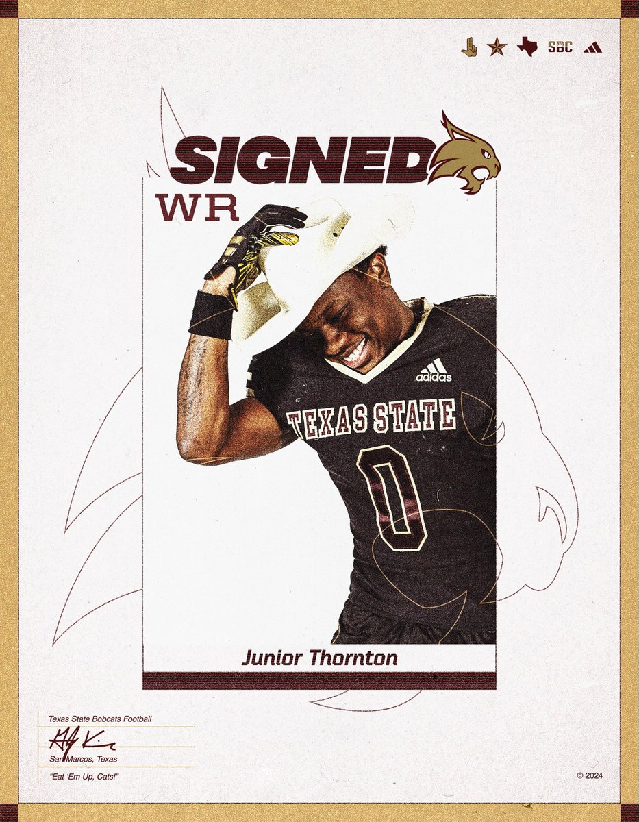 Dynamic playmaker out of a Texas high school

Junior Thornton | Wide Receiver

#EatEmUp #TakeBackTexas