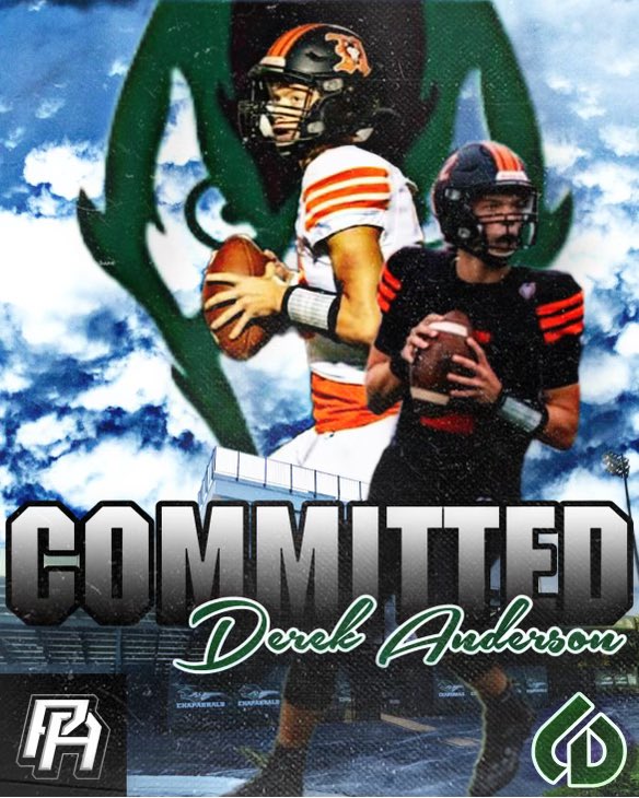 With great excitement and honor I am announcing my commitment to College of Dupage! I’d like to thank the trainers I’ve had over the years, Harlem coaches & staff who guided me, and family for pushing me through adversity. Can not wait to get to work! @Dupage_Football…
