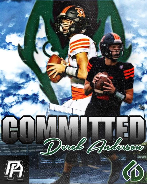 Derek Anderson (@derek_a05) on Twitter photo With great excitement and honor I am announcing my commitment to College of Dupage! I’d like to thank the trainers I’ve had over the years, Harlem coaches & staff who guided me, and family for pushing me through adversity. Can not wait to get to work! <a href="/Dupage_Football/">College of DuPage Football</a> With great excitement and honor I am announcing my commitment to College of Dupage! I’d like to thank the trainers I’ve had over the years, Harlem coaches & staff who guided me, and family for pushing me through adversity. Can not wait to get to work! <a href="/Dupage_Football/">College of DuPage Football</a>