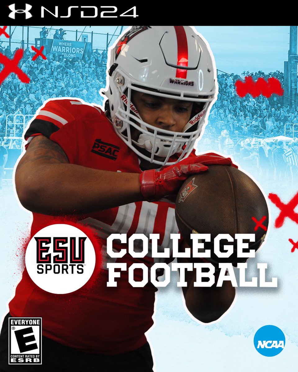 ESU_Football's tweet image. Welcome to 📍𝘞𝘩𝘦𝘳𝘦 𝐖𝐀𝐑𝐑𝐈𝐎𝐑𝐒 𝘉𝘦𝘭𝘰𝘯𝘨 @raytel_ 

esuwarriors.com/nsd24

𝗠𝗢𝗥𝗘 𝒾𝓃 2️⃣4️⃣ 
#BLOOD𝘙𝘜𝘕𝘚𝐓𝐇𝐈𝐂𝐊💯