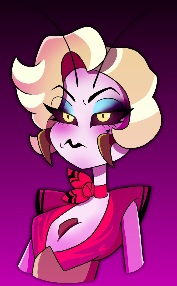 bennythebunny17's tweet photo. #doodle #headshot #drawing #digitalart #digitaldrawing #firealpaca #myart #myocs #xppen #xppentablet #amentia #amentiaamantis #mantis #orchidmantis #hazbinhotel #hazbinhoteloc https://t.co/8QbPy1i9Bs