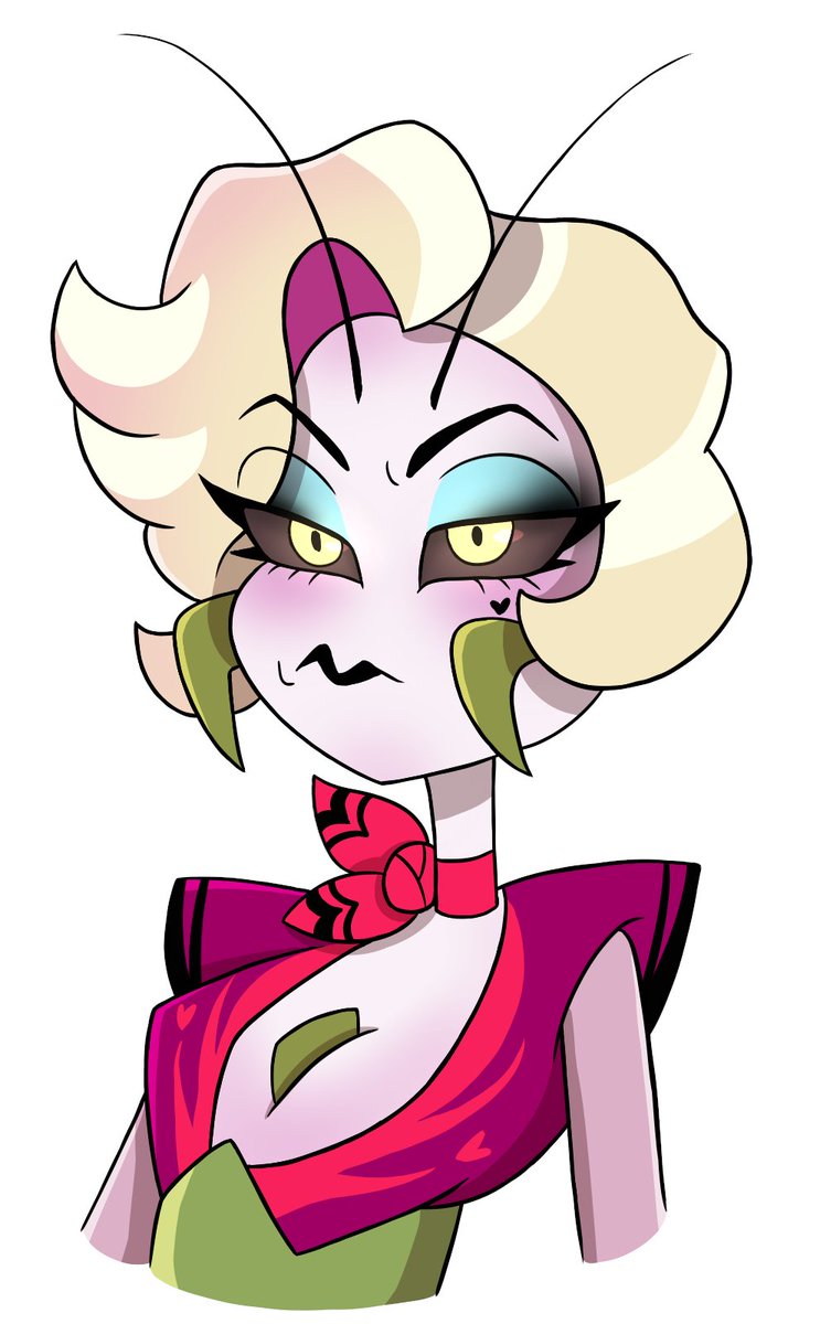 bennythebunny17's tweet photo. #doodle #headshot #drawing #digitalart #digitaldrawing #firealpaca #myart #myocs #xppen #xppentablet #amentia #amentiaamantis #mantis #orchidmantis #hazbinhotel #hazbinhoteloc https://t.co/8QbPy1i9Bs