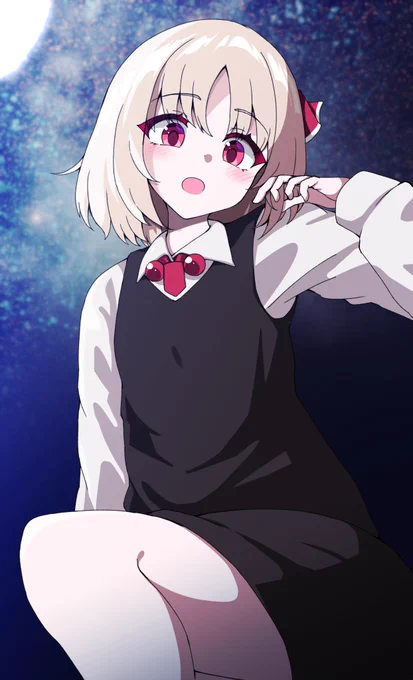 青い星空#毎月七日はルーミアの日 