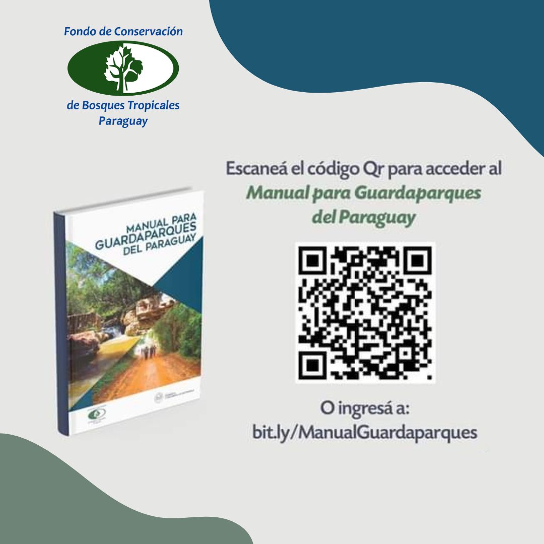 🌳🌍 Hoy celebramos el Día Nacional del Guardaparques, quienes protegen incansablemente nuestros árboles y el medioambiente.

¡Descarga el Manual para Guardaparques del Paraguay y conoce más sobre su valiosa labor! 📖💚

 📌 bit.ly/ManualGuardapa…

#Guardaparques #FCBTParaguay