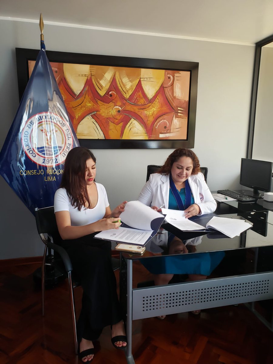 CrviiLima's tweet photo. El día de ayer 06 de Febrero, se llevó a cabo la firma de un importante convenio con el CENTRO MÉDICO BIOMEDICARS S.A.C.. En este significativo acuerdo, contamos con la presencia de la Gerente General - Blga. Pamela Bautista Carrasco y el socio de la empresa - Blgo. York Rosales. https://t.co/FF6AiVwGDk