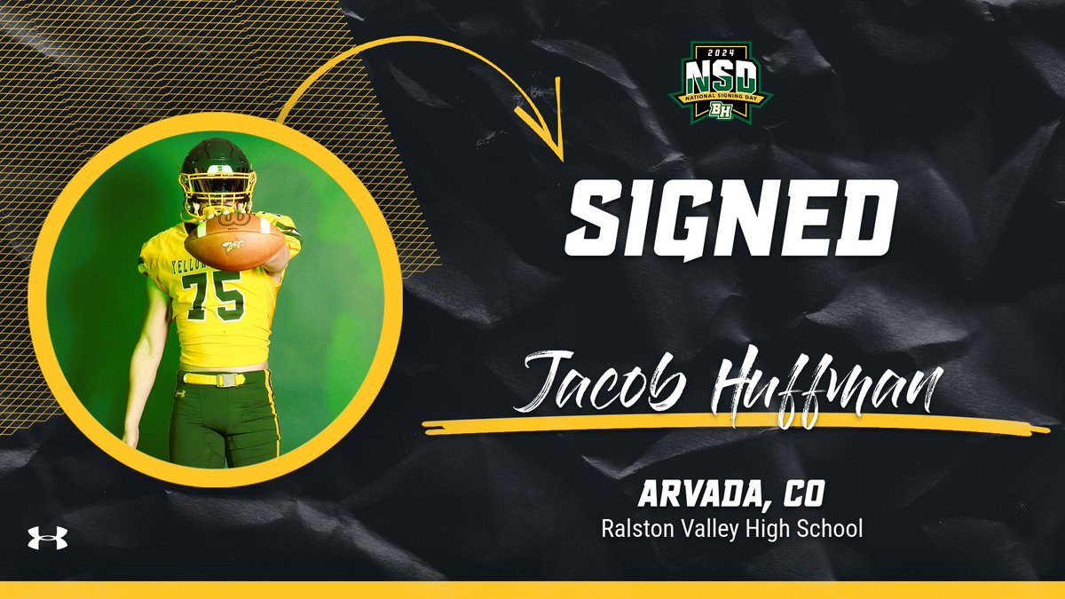 BHSU Football (@bhsufb) on Twitter photo The next Yellow Jacket that chose to #PlayInTheHills is Jake Huffman! <a href="/Jakehuffman26/">Jacob (Jake) Huffman</a>
#WEoverME
🏈: DE
📏: 6'5
⚖️: 230
📽️:hudl.com/video/3/150775… The next Yellow Jacket that chose to #PlayInTheHills is Jake Huffman! <a href="/Jakehuffman26/">Jacob (Jake) Huffman</a>
#WEoverME
🏈: DE
📏: 6'5
⚖️: 230
📽️:hudl.com/video/3/150775…