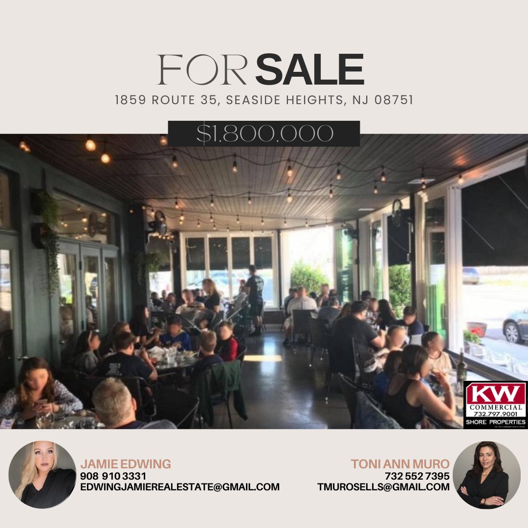 ToniSellsNJ's tweet photo. Seize the chance to make your mark in this vibrant coastal community! 🌊 This 4,000 sq-ft (+/-) mixed-use property also includes a spacious three-bedroom apartment on the second floor, providing versatile living or income potential. Get in touch today! https://t.co/zXfb33ffW6