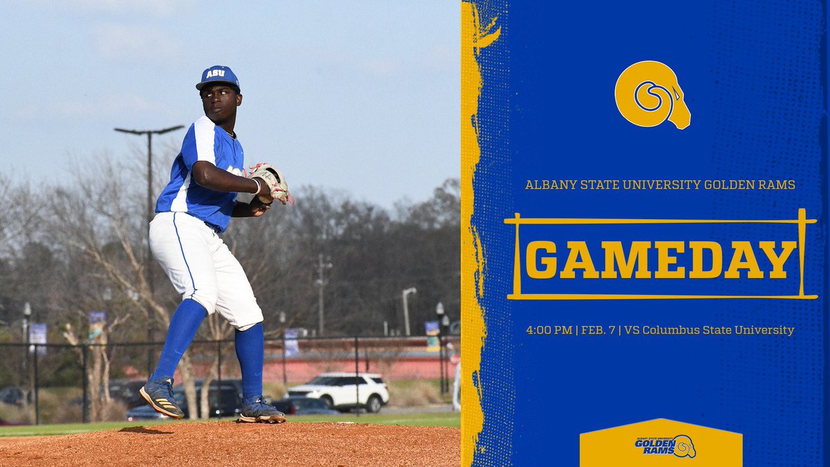 🚨GAMEDAY🚨

🆚 Columbus State University 

🗓️ Feb. 7th

⏰ 4:00 PM 

🖥️ pbcsportsnetwork.com/csucougars/?B=…

📊 csucougars.com/sidearmstats/b…

📍Columbus, GA (Burger King Stadium)

#RAMSUP 🔵🟡 #CreatingLegacies🐏