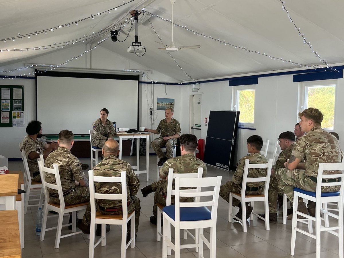1 RIFLES completed #OpTEAMWORK today in line with the remainder of the Army. The Battalion drew on previous experiences, good and bad in order to develop ourselves and the team for the benefit of the moral component of the fighting power. @RiflesRegiment @bfcyprus