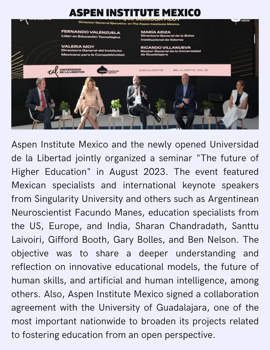 Aspen Institute International Partners tweet media