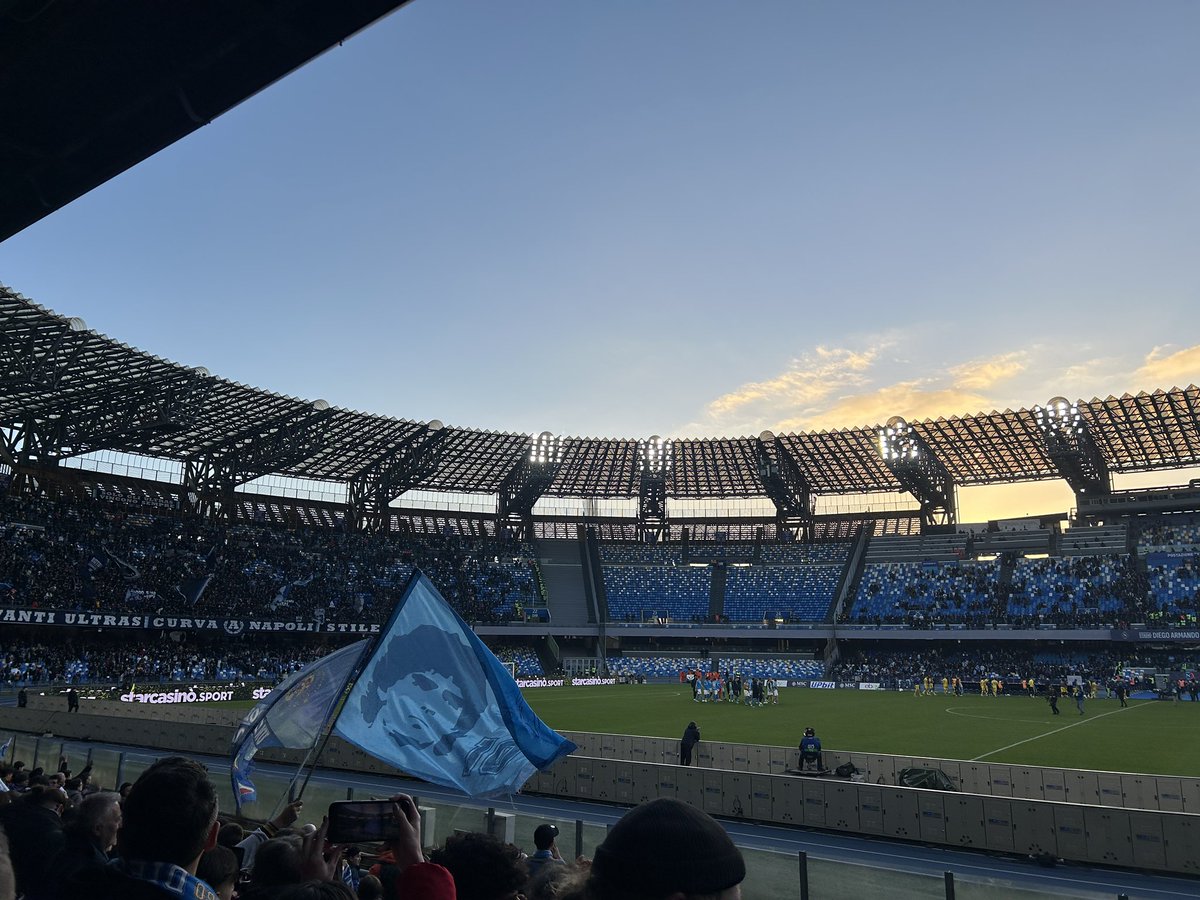 A busy but rewarding few weeks; my first official TV credits, a bit of reporting and now to end the week in Italy after a great game, Napoli vs Hellas Verona ⚽️