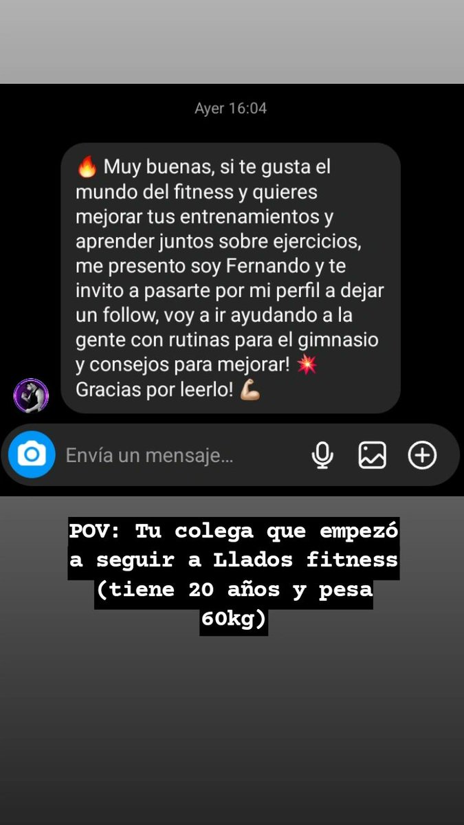 BraRodriguez_'s tweet photo. Consejos quiere dar jaja, si cuando tomabas colacao yo ya estaba en el gym 😅 https://t.co/u6QWJNM82I