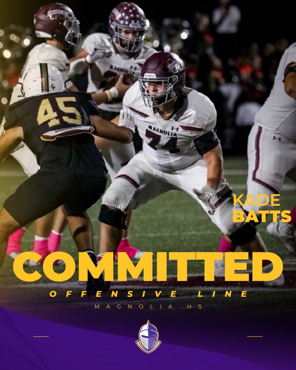Kade Batts (@kade_batts) on Twitter photo #AGTG I’m excited to announce that I’m 100% committed to UMHB <a href="/Coach_Brace/">Nick Brace</a> <a href="/mcneill_josh/">Josh McNeill</a> <a href="/CoachMartin_18/">Craig Martin</a> #AGTG I’m excited to announce that I’m 100% committed to UMHB <a href="/Coach_Brace/">Nick Brace</a> <a href="/mcneill_josh/">Josh McNeill</a> <a href="/CoachMartin_18/">Craig Martin</a>