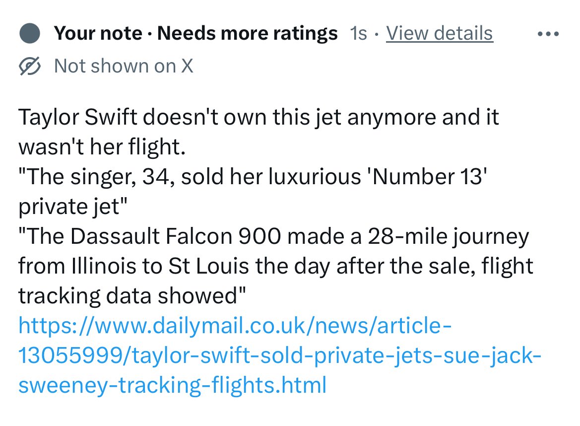 ExpectoAckerman's tweet image. Swifties who have access to community notes, rate it as helpful