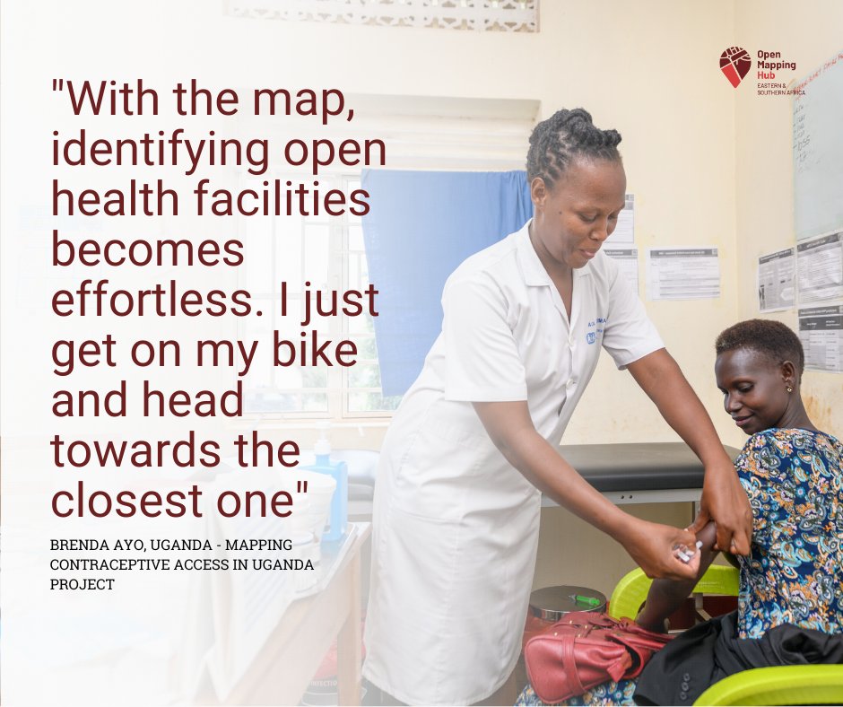 If our map updates are supporting women like Brenda to locate vital services, then absolutely yes to continuing and expanding our efforts in #OpenMapping. Accurate information is crucial to ensuring that communities have equal access to services at all times. #ESA
