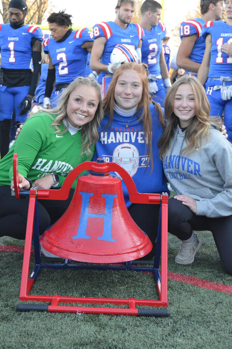Happy National Girls and Women in Sports Day! We at Hanover are very thankful for Mya, Natalie, and Sophie’s efforts to keep our program operating at a championship level. Could not be more proud to have them as Panthers! #NGWSD