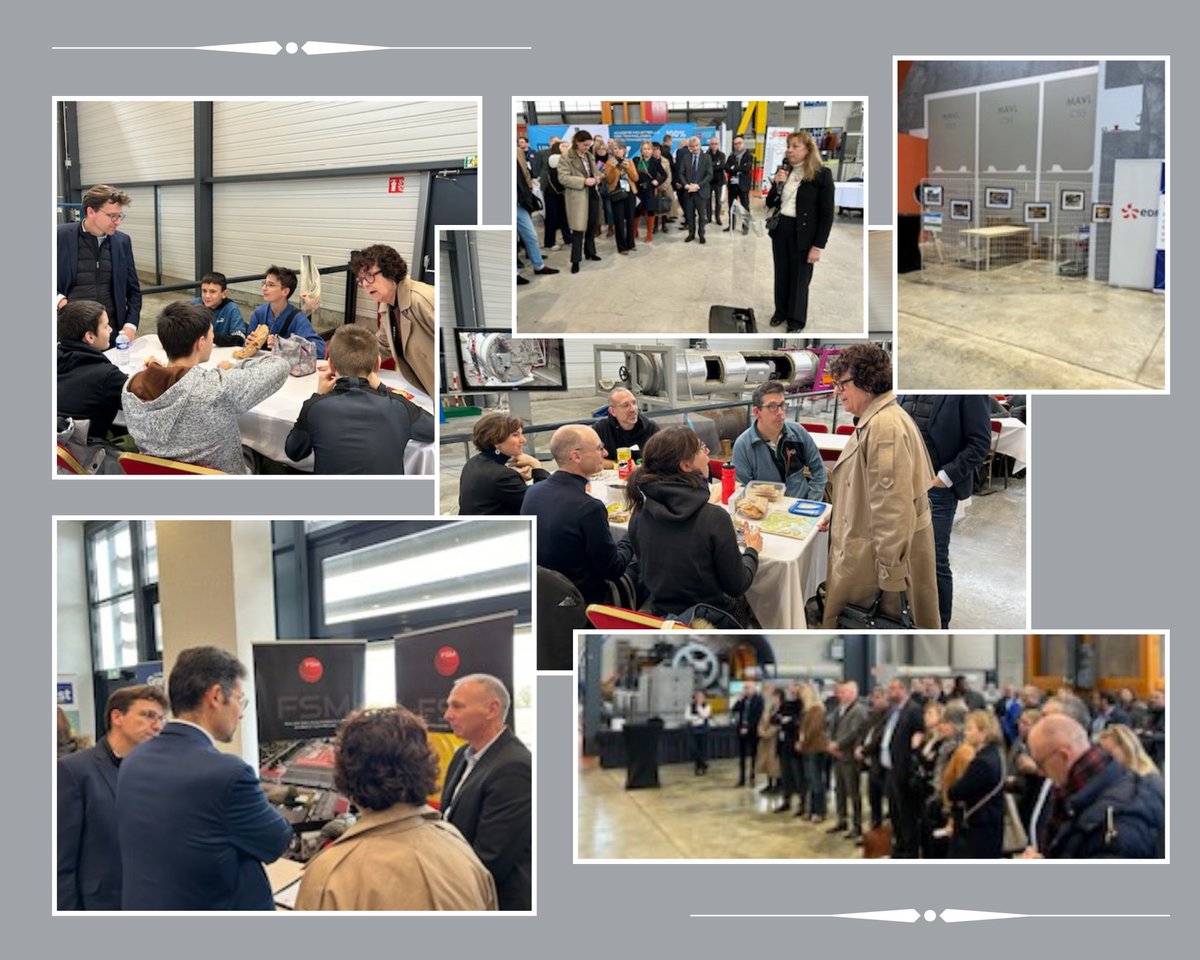 meusegrandsud's tweet photo. Hier, dans le cadre de la semaine des métiers du nucléaire qui se tient du 5 au 9 février 2024, Martine JOLY, Présidente de la Communauté d'Agglomération Meuse Grand Sud, s'est rendue à la journée des métiers du nucléaire au Centre de Meuse/Haute-Marne de l’Andra. https://t.co/KpIOznqDcj