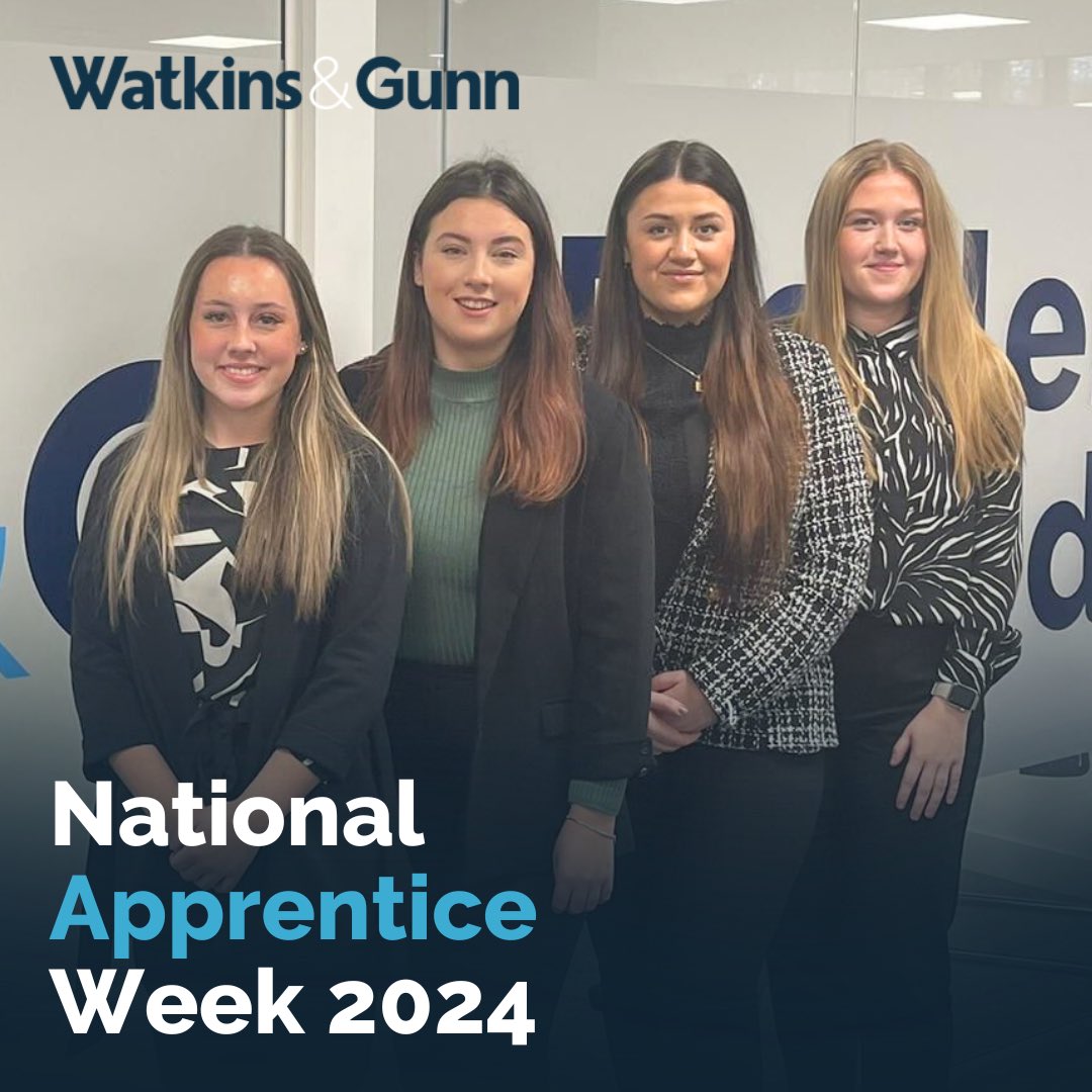 It’s National Apprentice Week!

Here are our four Legal Apprentices - Ella, Ffion, Lara &amp; Maddie!

Three out of the four have joined us straight after completing their A Levels while Lara was one of our existing Legal Assistants who wanted the opportunity to progress.