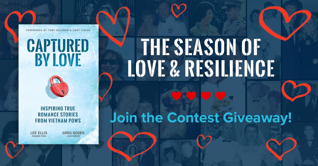Join the ‘Captured by Love’ Season of Love and Resilience Giveaway - Simply tag or mention your spouse or significant other below in this post and what you love most about them—write a quick note, post pictures or video—whatever your heart desires. Win 1 of 2 free books!