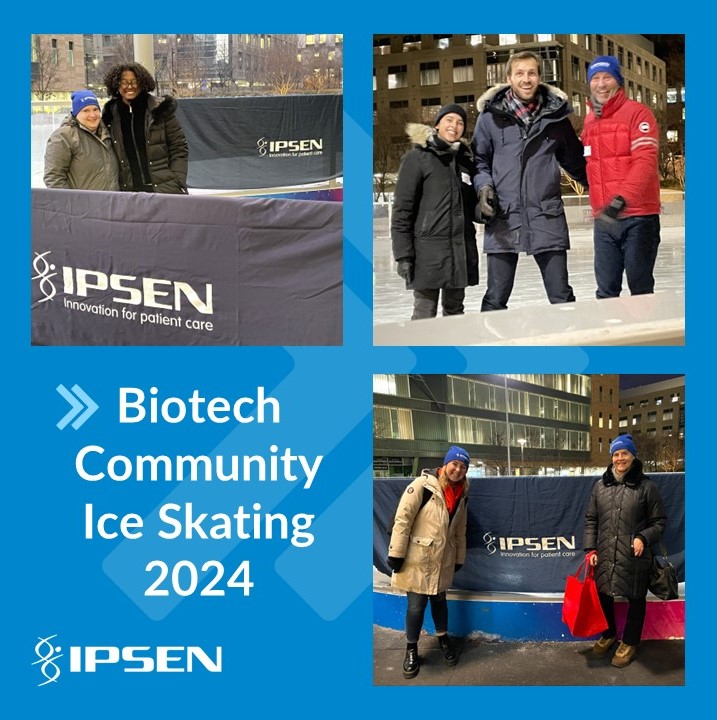 We had a wonderful time at Ipsen's 2nd Annual Biotech Community Ice Skating event this week in collaboration with @LS_Cares and @kendallnow! Together, we collected nearly 200 pairs of socks to donate to @victoryprograms. Thank you to all who joined us on the ice! ⛸️🧦❄️