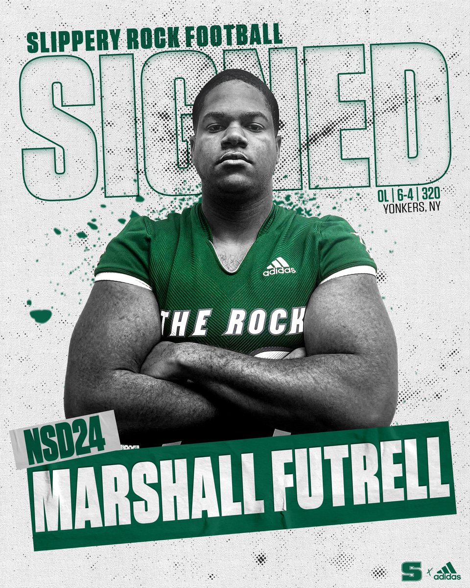 FB: Welcome to The Rock, Marshall Futrell! Marshall is a 6-4, 320 pound offensive tackle transfer from Division I Charlotte that comes in with two seasons of eligibility remaining. #RockNSD24 📰: bit.ly/486u434