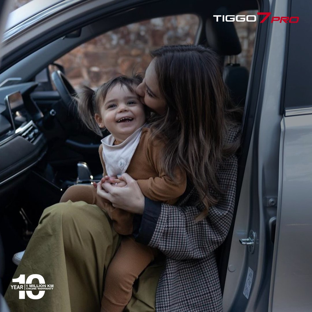 SA_Chery's tweet image. So this is love - the TIGGO 7 Pro, where family moments become extraordinary!

Discover a smart, spacious, and safe SUV that's tailor-made for your family's travels. 

Credit: Simone Pretorius

#TIGGO7Pro #CherySouthAfrica #LoveToDrive