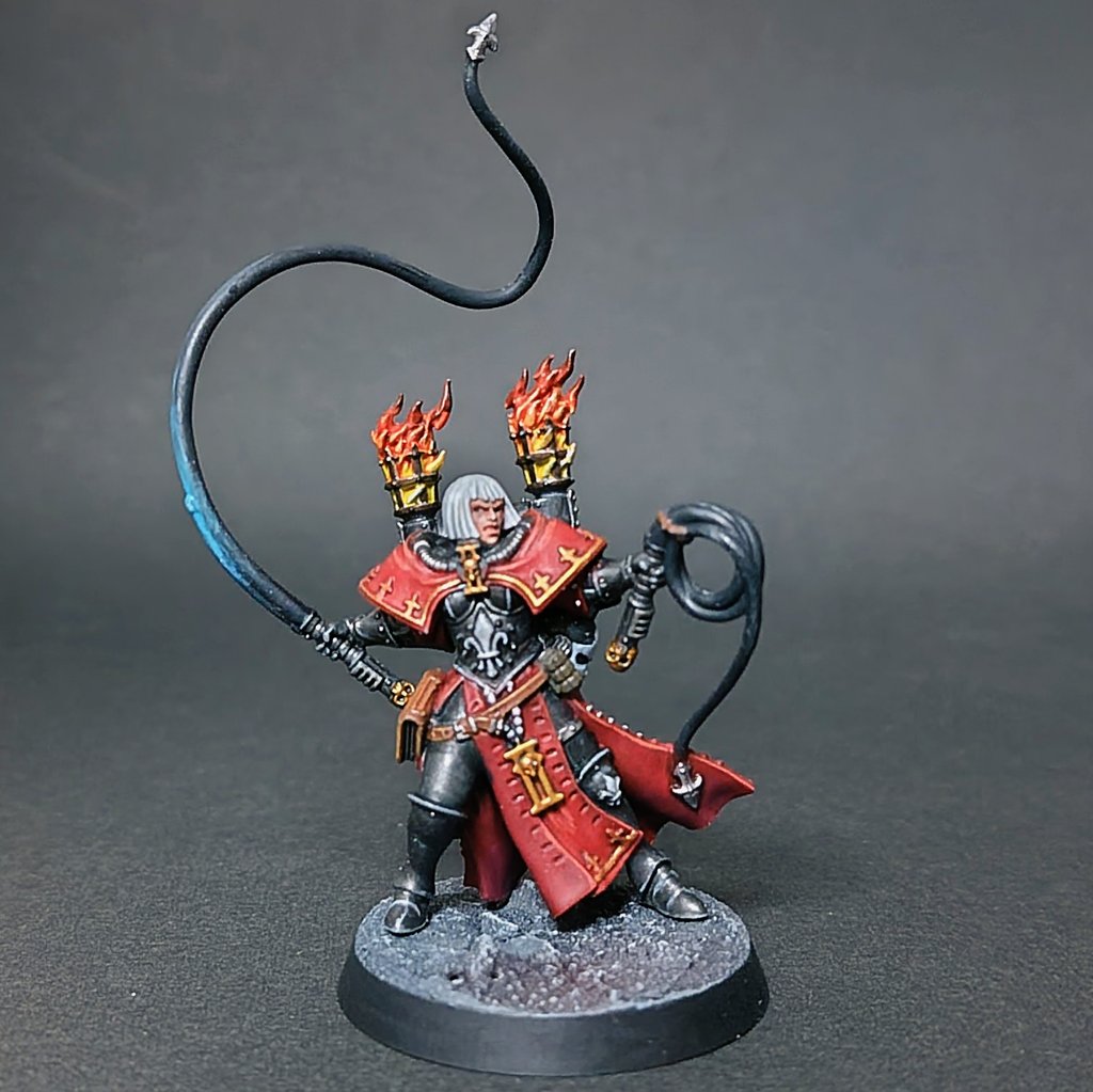 これで週刊ウォーハンマー42号、46号、49号のアデプタソロリタスの面々