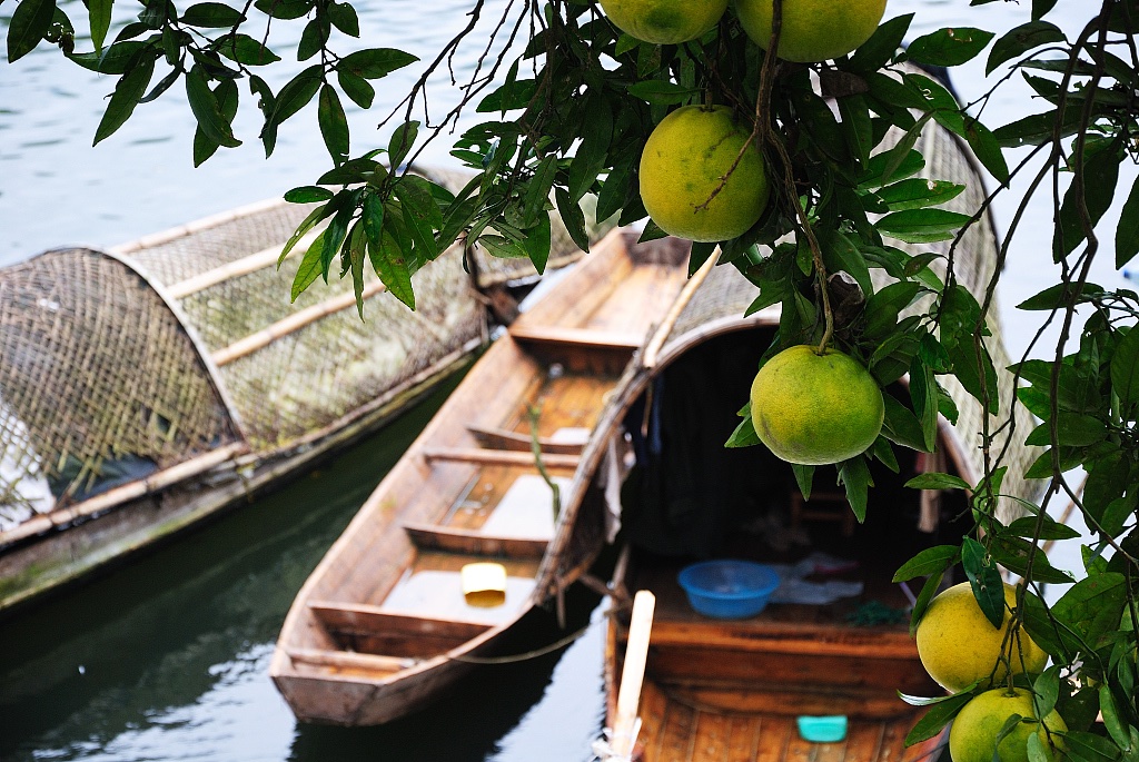 NewEraChina2022's tweet image. Biancheng town in western Hunan province is named after China’s classic novel "Biancheng (#BorderTown)" by the noted writer #ShenCongwen, about the love story of a young girl living there. The town now has a bustling tourism industry.🚣 #NewEraChina