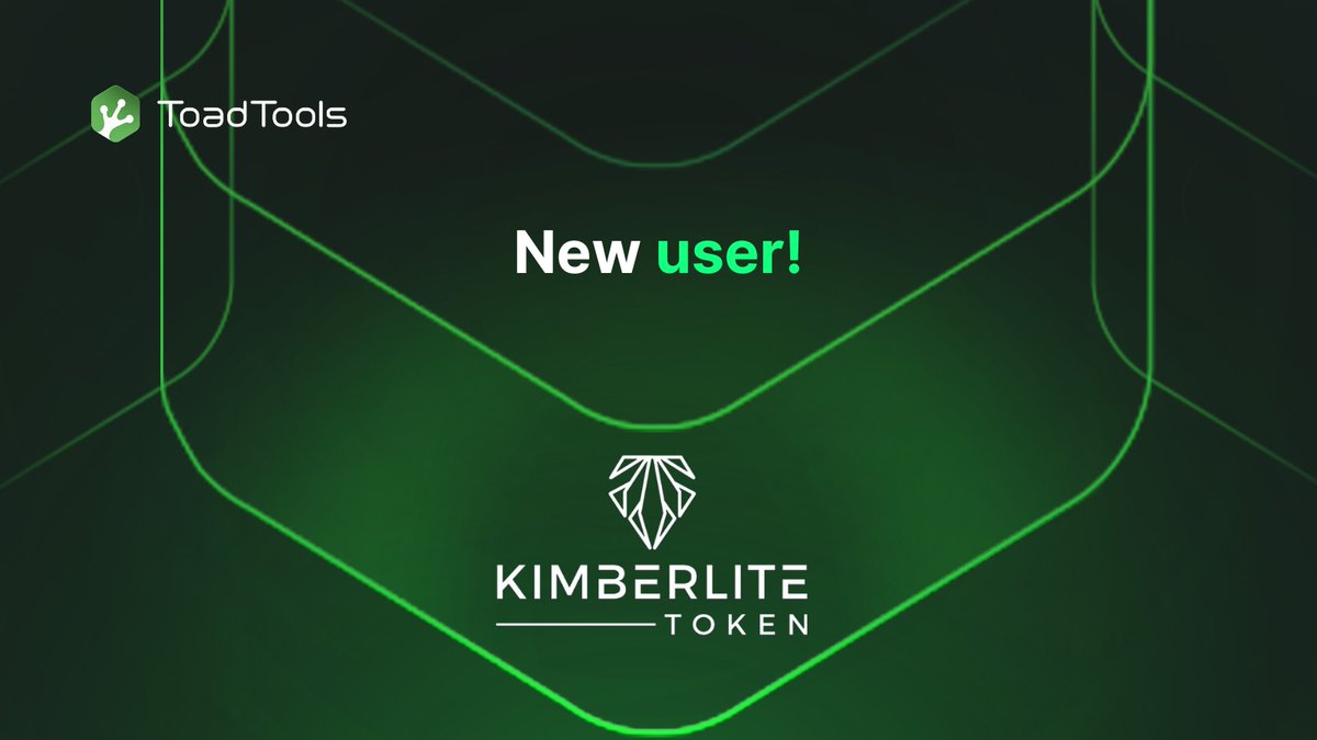 Toad_Tools's tweet image. KimberLite is set to change the game by making diamonds accessible to all. Through a revolutionary platform, investors of any size can now have the opportunity to invest in rough diamonds backed by physical assets with real-world value.
Welcome to #ToadTools @KimberliteToken !