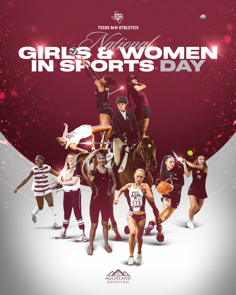 Honoring those who paved the way and celebrating the future generations to come. 

Today, we celebrate #NGWSD for all of our female student-athletes, coaches and staff! 

#GigEm