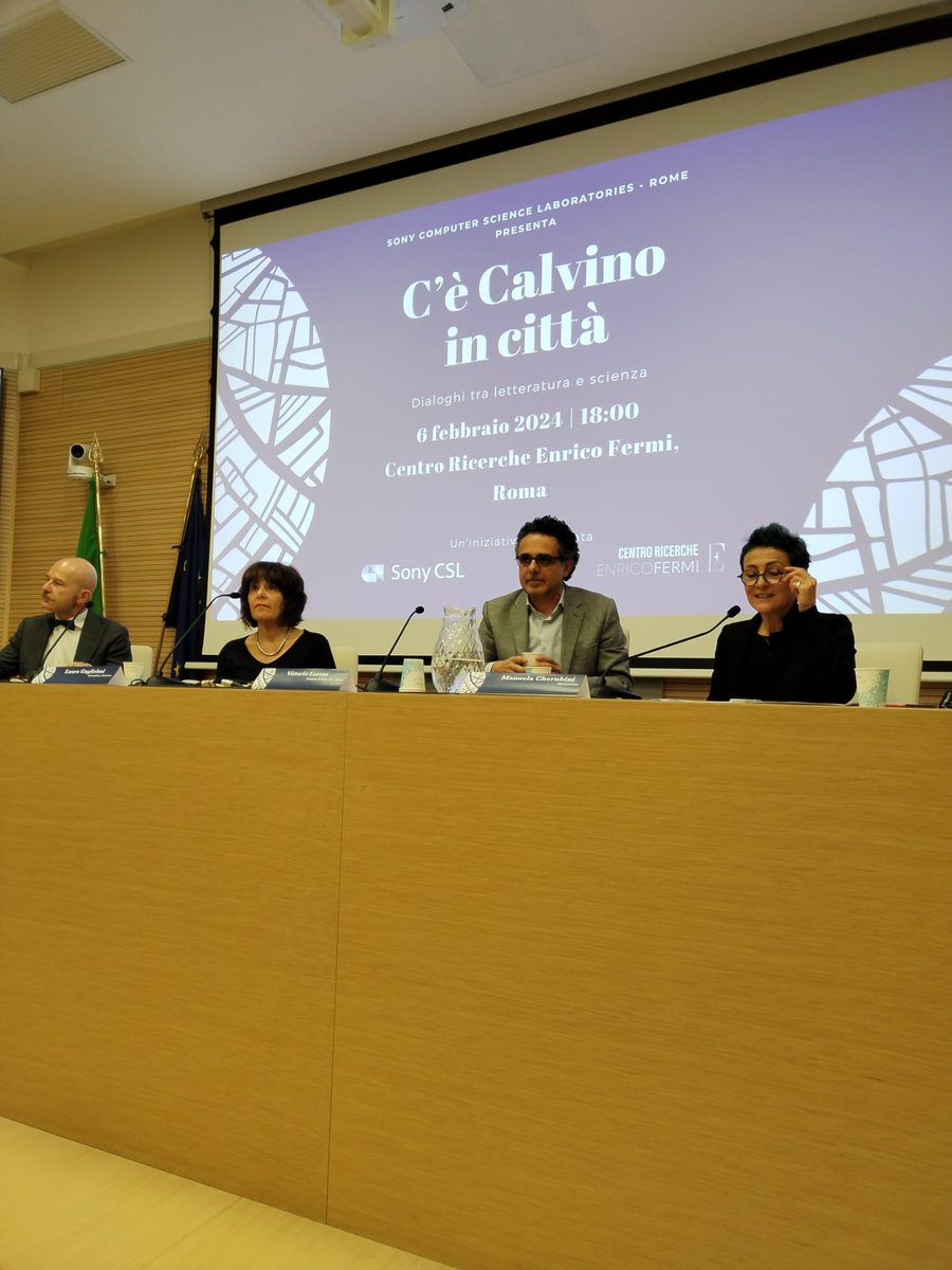 Ieri eravamo al Centro Ricerche Enrico Fermi, a Roma, per l'evento ''C'è Calvino in città''. Si è parlato di letteratura, scienza e di luoghi della memoria, in un contesto davvero suggestivo, attraversando le pagine del genio italiano e grazie ai contributi di un panel molto…