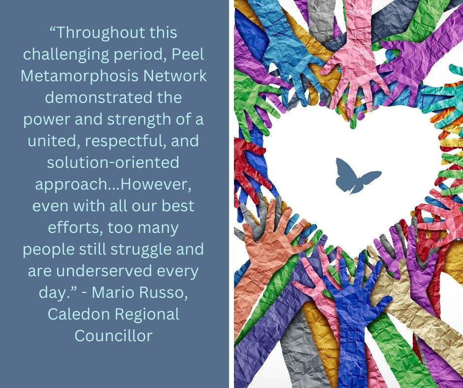 #provincialgovernment #peelregion #MetamorphosisNetwork #brampton #mississauga #caledon

Peel Metamorphosis Network:  loom.ly/3VBKEMM