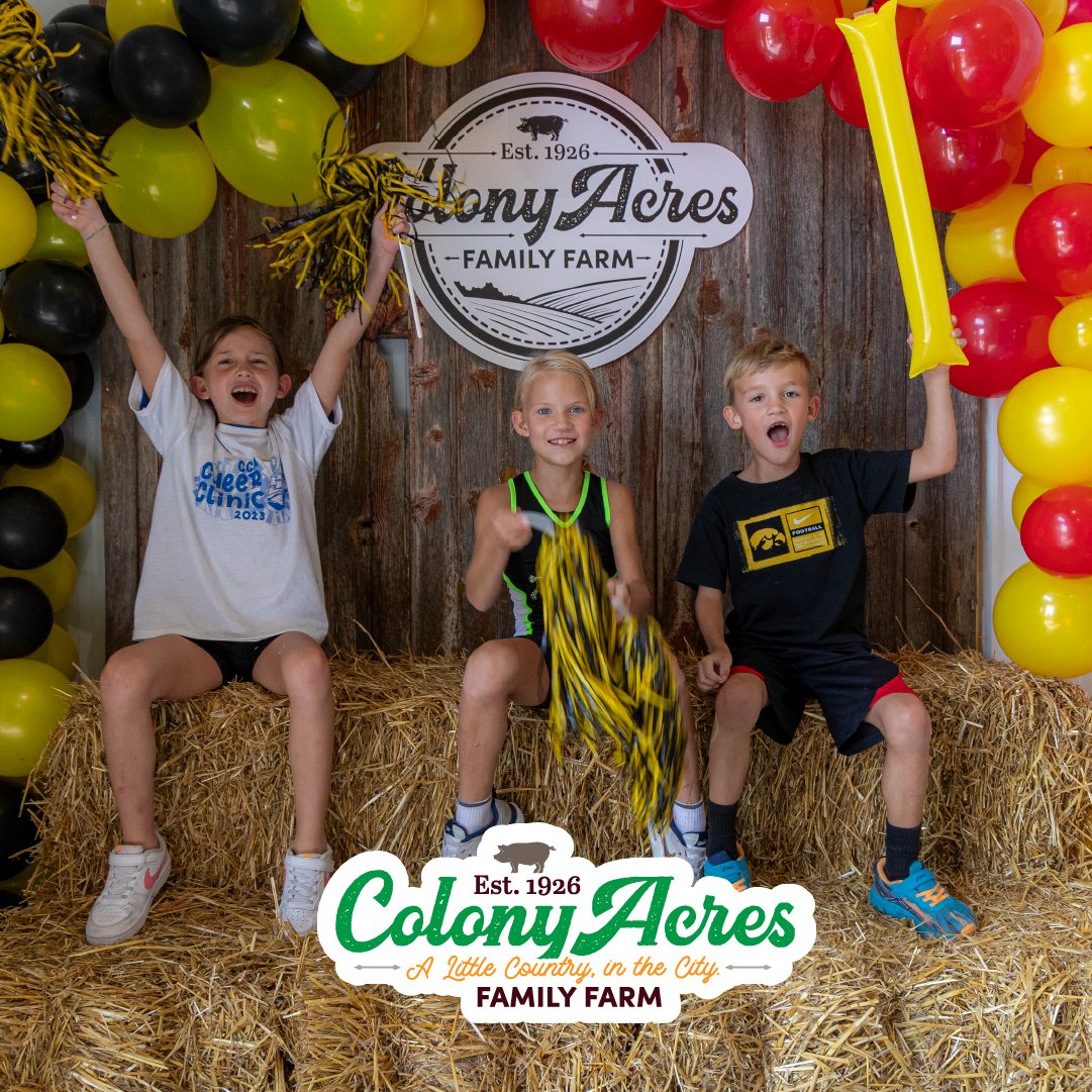 Our little secret: Colony Acres in 2024 is going to be the best year yet! 🤫😊 We can’t wait for picture-perfect sunflower fields, our award-winning pumpkin patch, and a magical Christmas experience! 🌻🎃🎄 Learn more at colonyacres.farm.