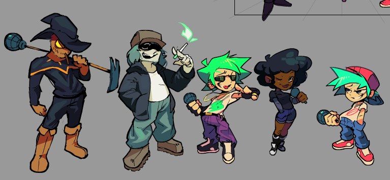 fnfFUNKADELIX's tweet photo. Reminder that if you guys donate $40 to this paypal or cashapp with proof in DMs, I'll make an official design of a character of your choice in the FUNKADELIX style!!😢

The first two are ones I just now did, and the others are examples!!

$ttarpl004
https://t.co/zBW0fRIuJR https://t.co/Jd2J69aaoW